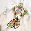 Korean Japanese Sweet Floral Square Scarf Women Summer Decorative Neck Scarf