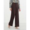 JUZUI Women's Business Casual Tri-Acetate Straight-Leg Ankle Pants