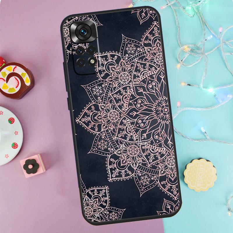 Mandala Mandala Case For Xiaomi Redmi Note 9 10 11 12 13 14 Pro 9S 10S 11S 12S Redmi 14C 10C 12C 13C Cover