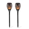 12LED Solar Street Torch - Outdoor Flame Light Simulation for Courtyard Decor
