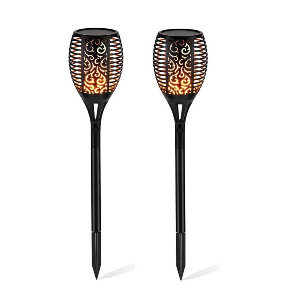 12LED Solar Street Torch - Outdoor Flame Light Simulation for Courtyard Decor