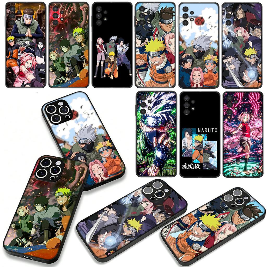 Sasuke Haruno Sakura Narutos Kakashi Cover Phone Case for Apple iPhone 17 16 15 11 Pro XS Max XR 6 7 8 Plus + SE 2020 5 16E