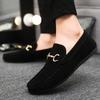 Luxury Brand Fashion Suede Men Casual Shoes Breathable Comfort Slip-on Mens Driving Shoes Men Loafers Mens Lazy Shoes Moccasins