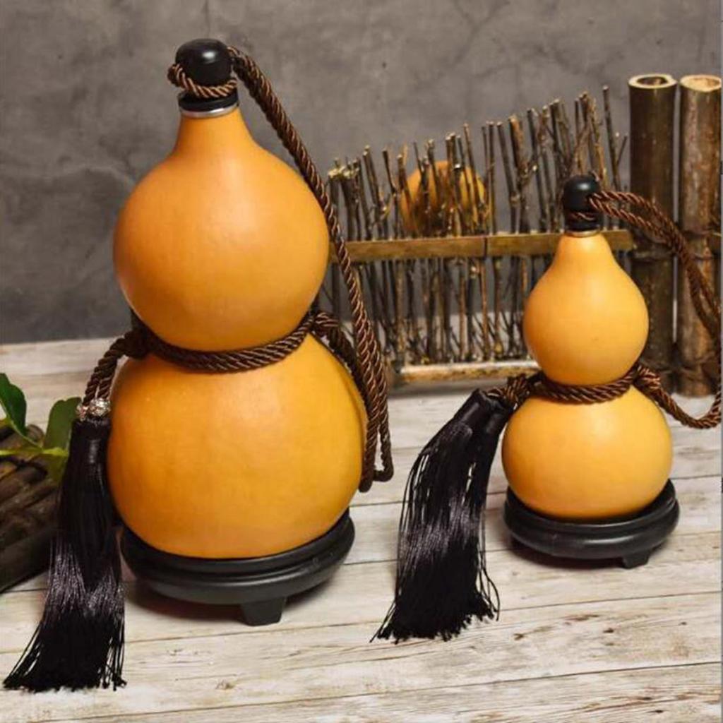 Jug Gourd Bottle with Tassel Rope Large Capacity Hip for Outdoor