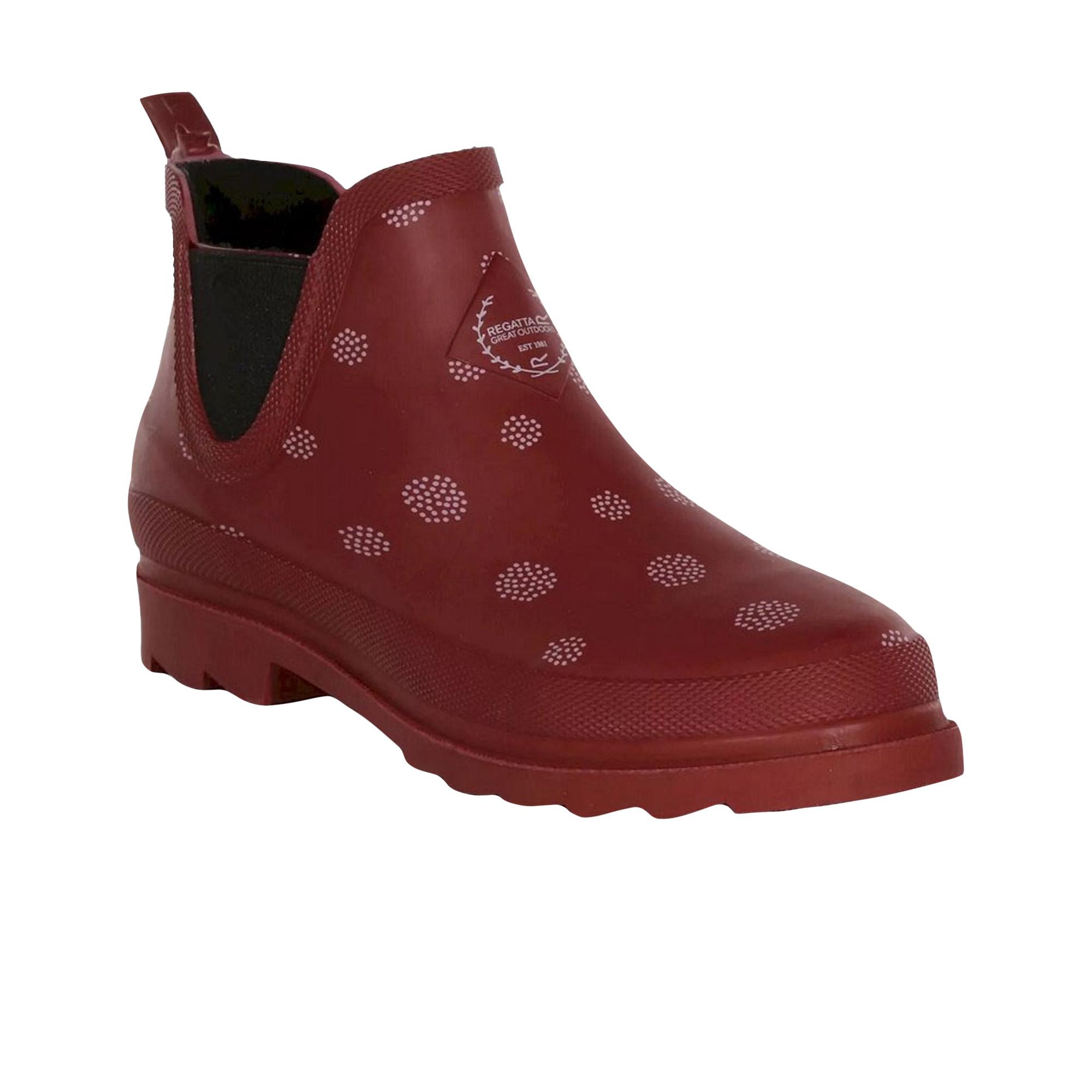Regatta Womens/Ladies Harper Cosy Dotted Ankle Wellington Boots 6 UK