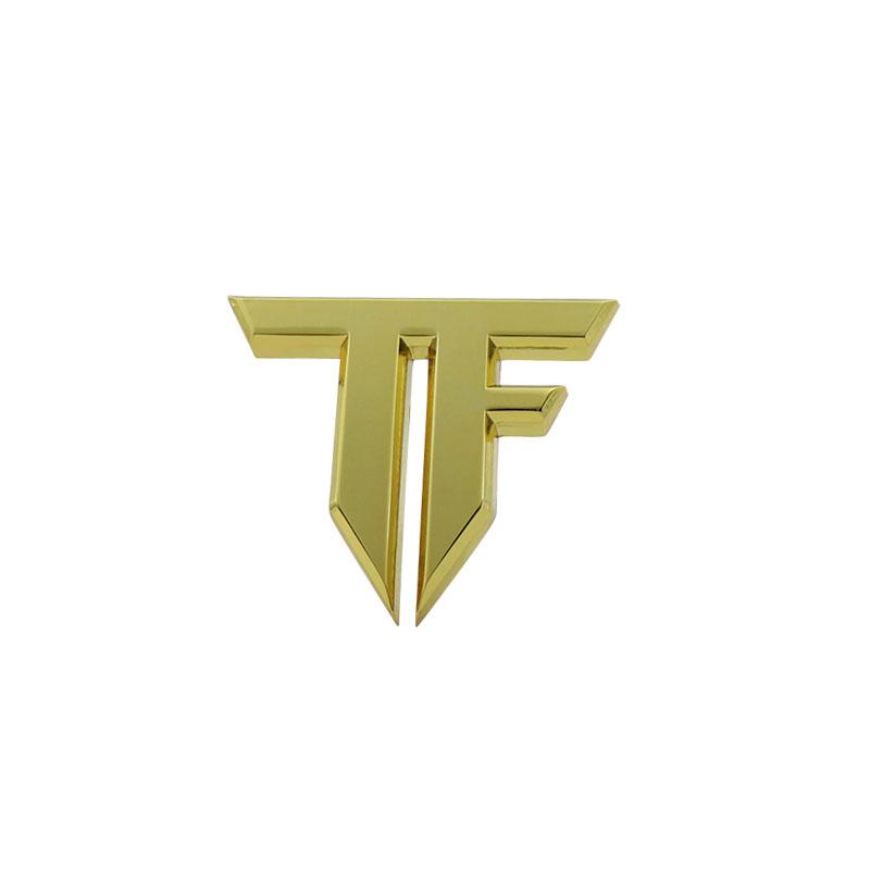 3D Car Styling TF Logo for Sport Racing Motorcycle Car Fender Side Trunk Nameplate Decal Emblem Badge Sticker