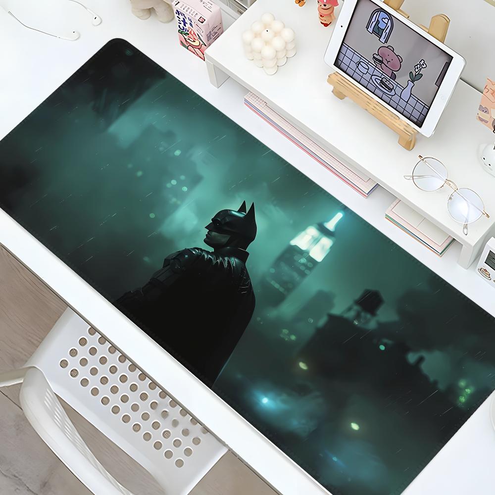 B-BatmanS Mouse Pad Gaming Locking Edge Big Computer Gamer Large Rubber Anime Art Mousepad Laptop Desk Mat