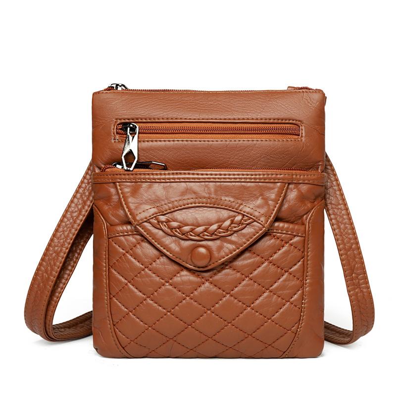 

Сумка кроссбоди на одно плечо, Повседневная и модная для мам среднего и пожилого возраста, Сумка кроссбоди, Персонализированная сумка светло-коричневого