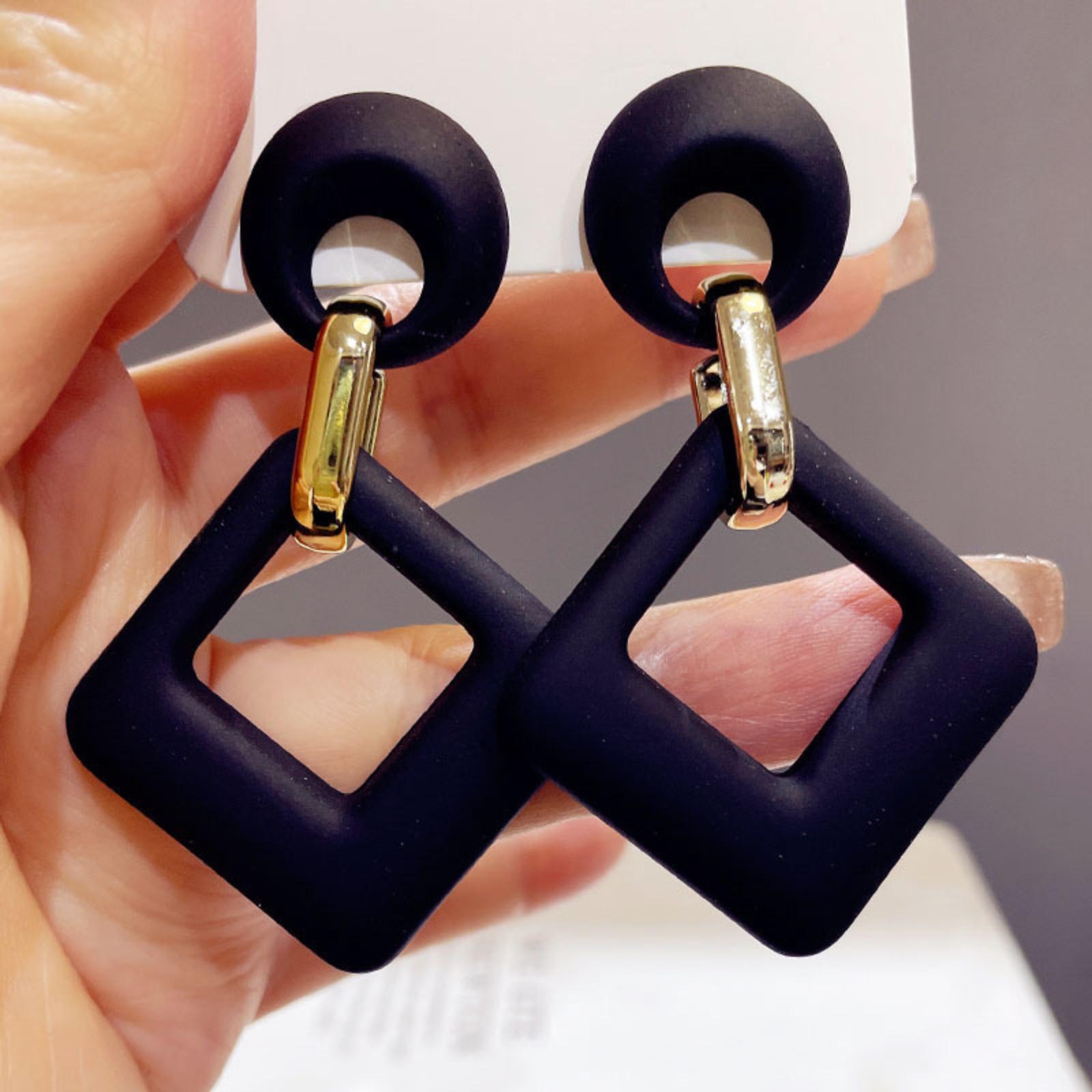 Серьги с цветными бриллиантами One Size