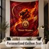 Custom Text Tapestry Galatasaray FC Print Wall Tapestry Indoor Living Room Wall Decor