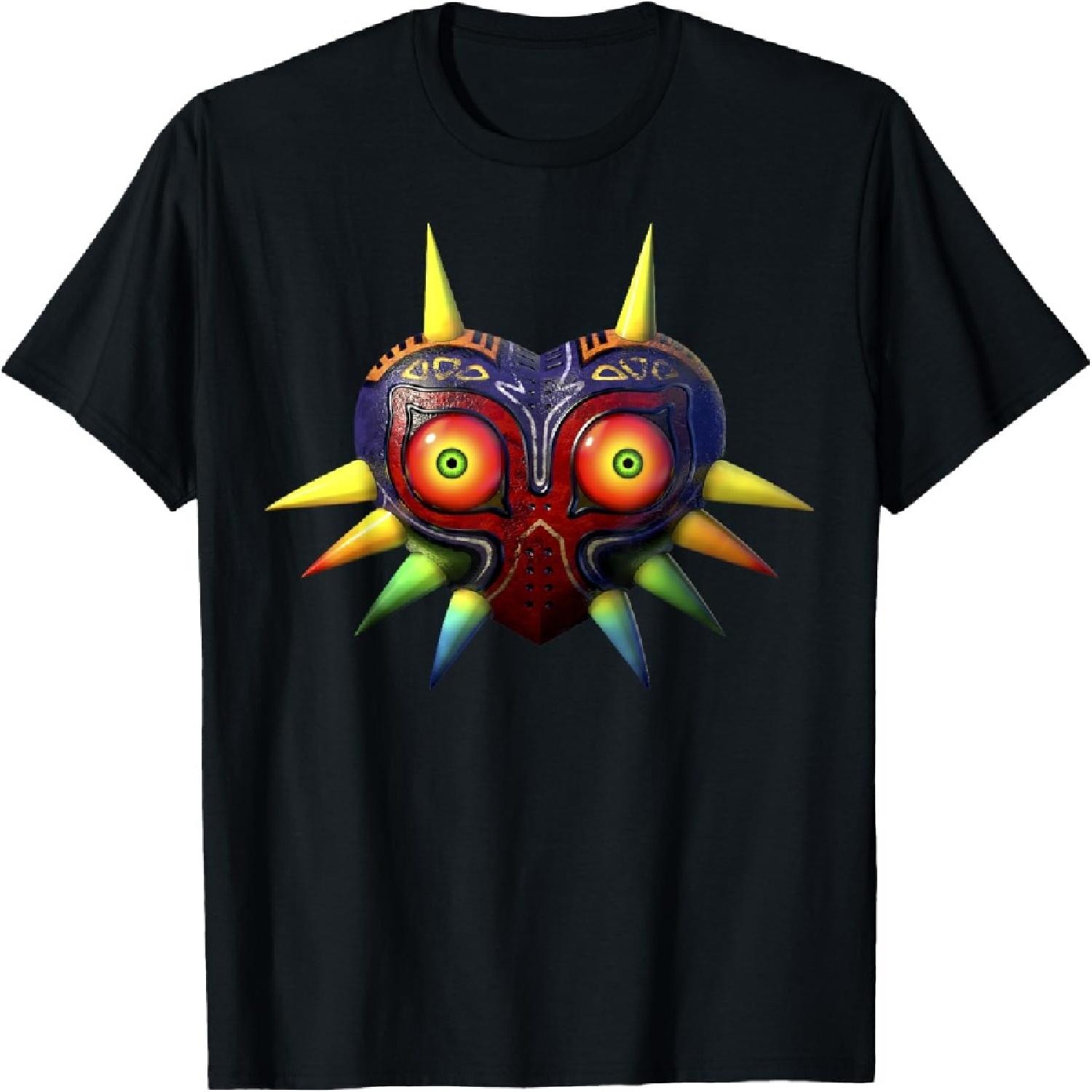 Legend Of Zelda Majoras Mask Portrait T-Shirt XXXXXL разноцветный