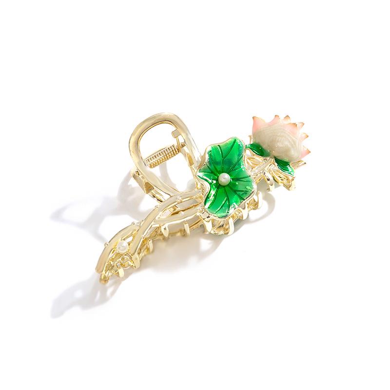 Charming Rose Hair Clip, Enchanting Tulip Hairpin, and Pastoral Wheat Ear Hair Accessories
