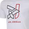 Jordan Casual Basketball Loose Breathable Moisture-Wicking Sports Crew Neck Short Sleeve T-Shirt Men Tops White CN3585-100