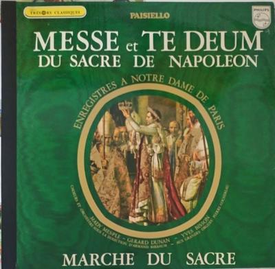LP-Schallplatte GIOVANNI PAISIELLO MADY MESPL Messe Et Te Deum Du Sacre De Napol 6504048 Philips Frankreich Klassik Gebraucht