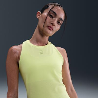 Nike Court Advantage Tennis Top Women s Light Lemon XL