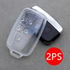 Transparent  Key Fob Case Cover Keychain For Land Range Rover Sport Evoque Velar Discovery 4 Lr4 Jaguar Xe Xf Xj