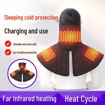 Electric Heated Neck Gaiter with Temperature Control - Warmth, Cold Protection, and Hot Compress Therapy Shawl