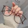 Luxury Design Myopia Glasses Anti-Blue Light Computer Eyeglasses Women Fashion Prescription Near Sight Glasses Diopter 0 To -4.0