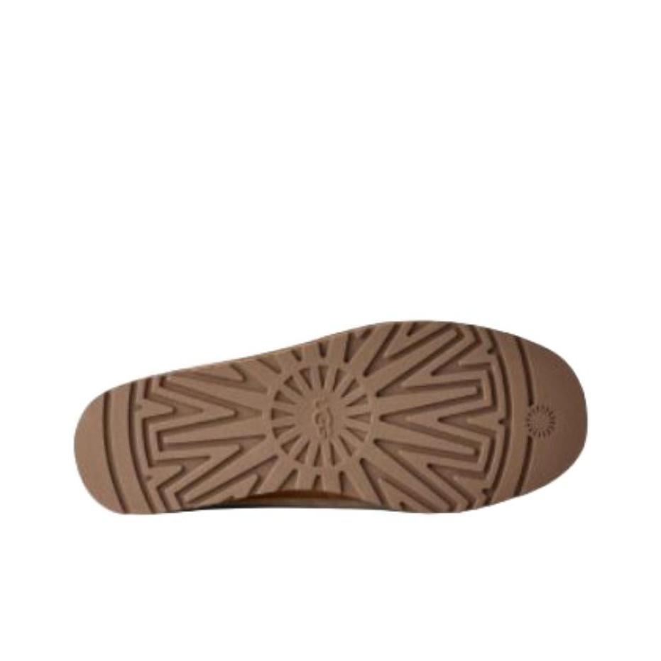 UGG Módní řada Ovčí kůže Pohodlné ležérní baleríny Dámské baleríny Kaštanové 1178111-CHE