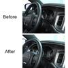 Carbon Fiber Dashboard trument Box Cover Trim Ring For Dodge Durango 2011-20