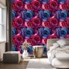 Ink Wallpaper Purple, Burgundy and Blue for Living Room and Bedroom 50x1000