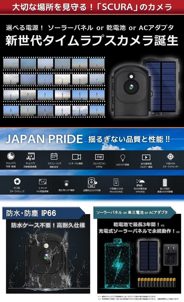 Time Lapse Long Time Operates with Solar Panel Includes MicroSD Full Battery Fixed Point Fixed Point IP66 Plant Construction Recording HDR Automatic