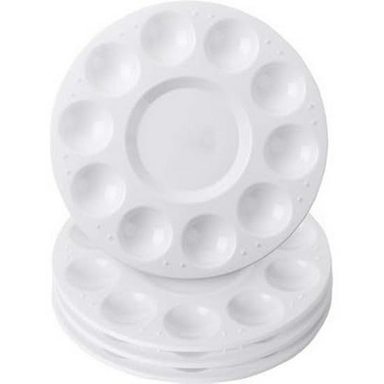 Cross-border Children's Plum Blossom Painting Palette Tray