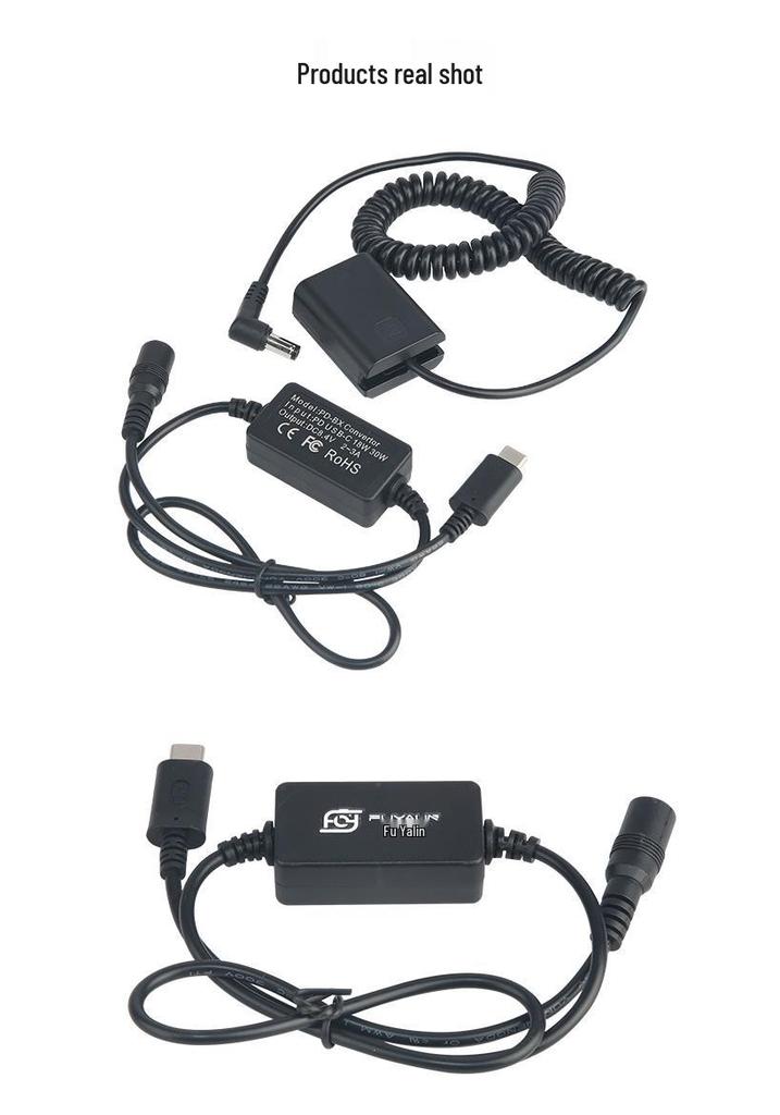 FW50 PD/Type-C Adapter for Sony Mirrorless Cameras: A7, A7M2, A7S2, A5100, NEX5, PW20