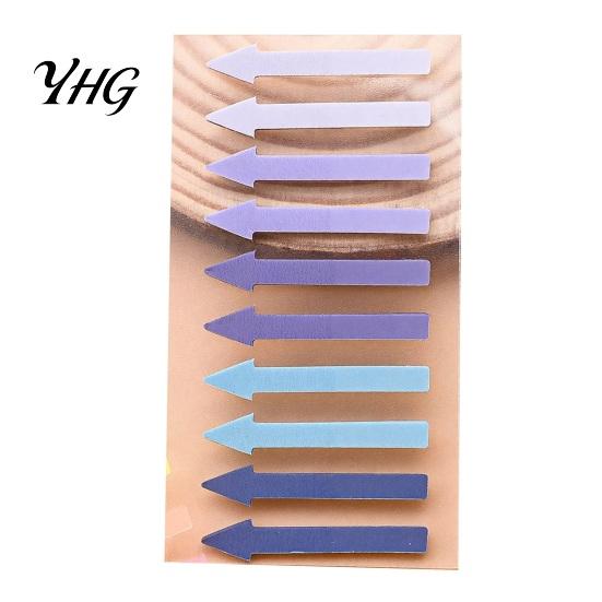 Study Supplies for School Arrow Index Tab Stickers, Translucent PET Page Markers, Student Note Organization Colorful Sticky Flags Organizing Book And