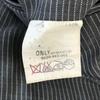 INHALE EXHALE Spring Summer Setup Single Suit Jacket Size 36 Women’s S Gray Stripe(USED)