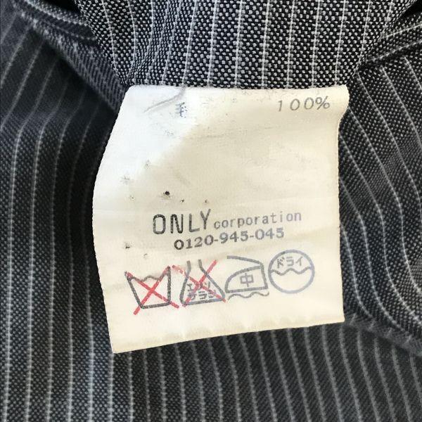 INHALE EXHALE Spring Summer Setup Single Suit Jacket Size 36 Women’s S Gray Stripe(USED)