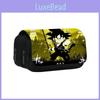 Dragon Ball Anime Character Print Student Double Layer Stationery Storage Bag For Students