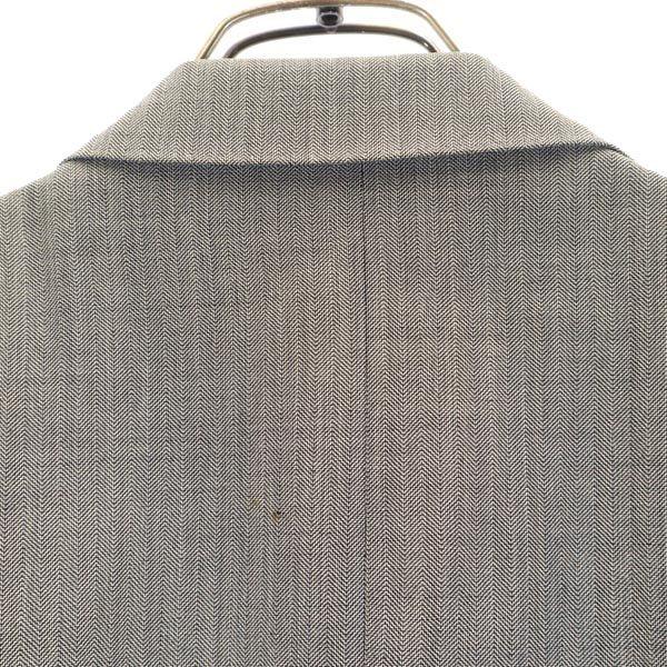 BURBERRY Made in Japan by Sanyo Shokai Herringbone Pattern tailored jacket Men's Used