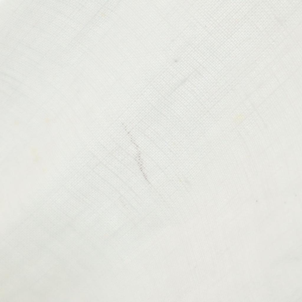 HAVERSACK Long Sleeve Round Collar Linen Shirt S White Women Used
