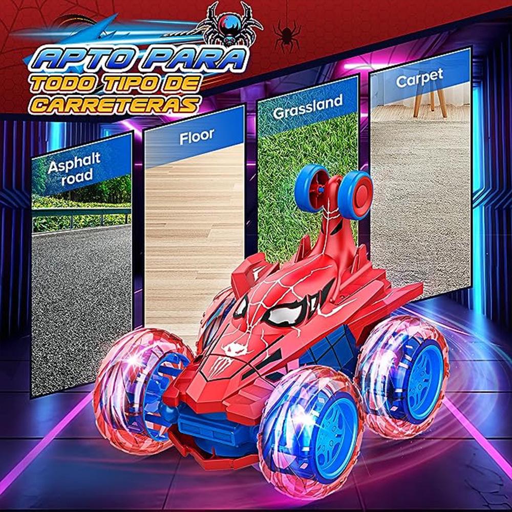 2.4G Remote Control Spider Stunt Car for Kids - 360° Off-road Light-Up Adventure Toy