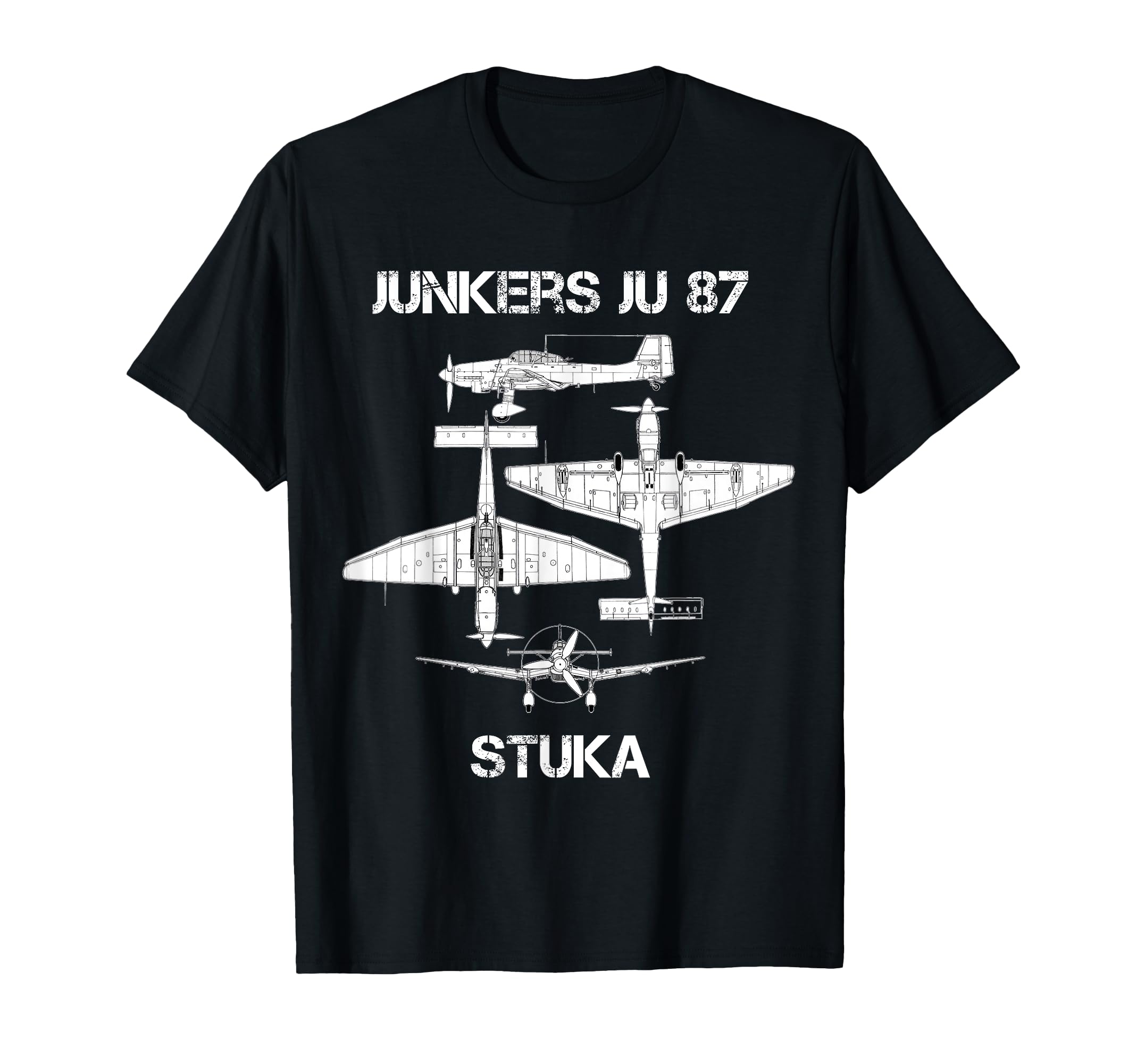 Junkers Ju 87 Stuka German WW2 Bomber Air Force Aircraft T-Shirt