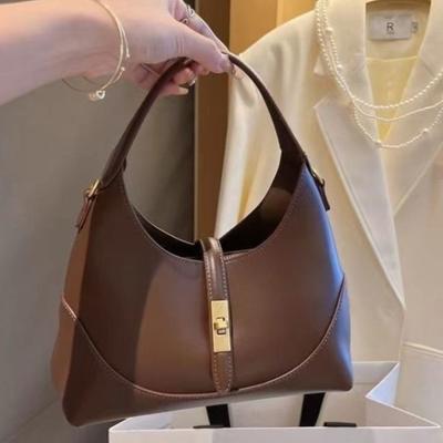 Borsa da Donna alla Moda Nuova Grande Capacità Borsa a Tracolla Retrò Multifunzionale Borsa a Spalla per Pendolari Popolare Borsa Quadrata