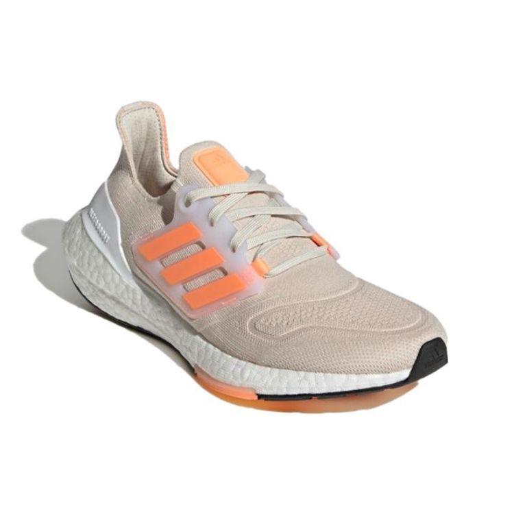 Adidas UltraBoost 22 Aluminium Beam Orange Women Sneakers Cream Core-Black GX6666