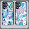 Kawaii H-Hatsune Miku Phone Case For Samsung S 24 Fe 25 Ultra Plus 20 Lite 21 30 22 23 24 22 Ultra 5G Fundas