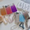 The Double-laminated Dynamic 16Promax Diamond Pattern Is Suitable for IPhone 15 Phone Cases and IPhone 14 with Crystal Bracelet