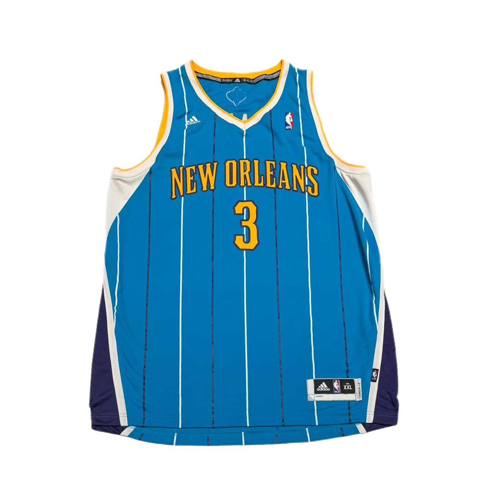Adidas NBA Paul Hornets 3 V-Neck Sleeveless Basketball Jersey Unisex jersey 7912A-306-K9734 L