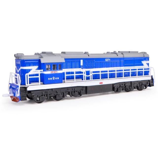 Interesting 1 :87 Sound And Light Pull Back Train Alloy Model ,Simulation Die -Casting Children 'S Toy Car Model ,Free Shipping