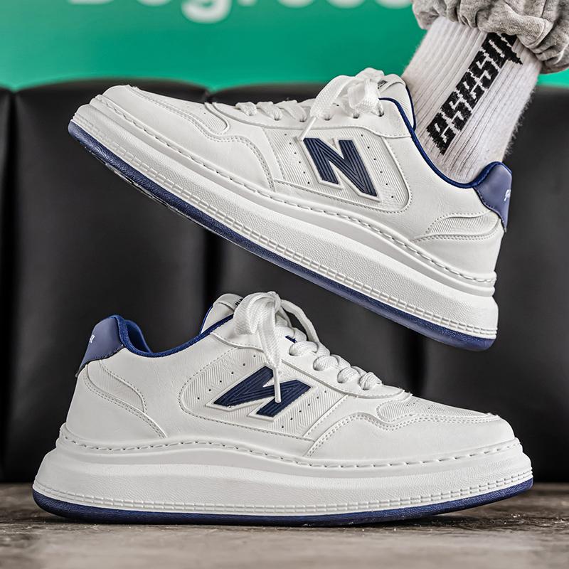 Pánské ležérní čtyřsezónní módní skateboardingové studentské pohodlné tenisky chlapecké trendy měkká podrážka prodyšné boty