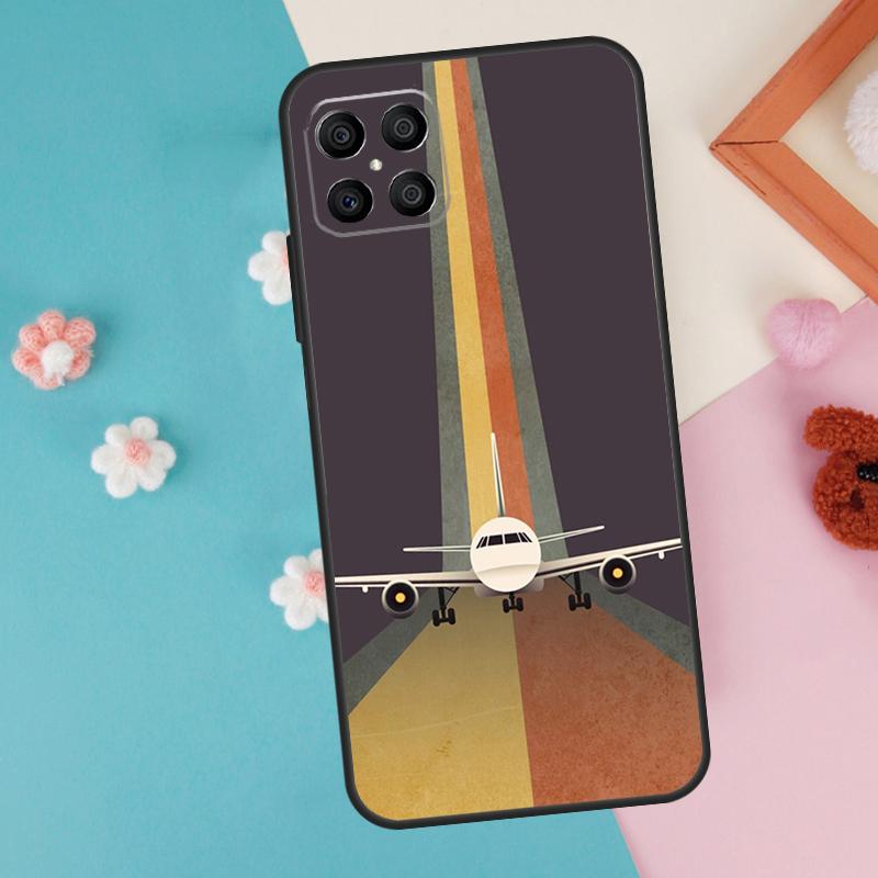 

Airplane Travel Case For Honor 200 Pro 50 70 90 X9a X8a X8 X9 X8b X9c X9b Honor Magic 7 Pro 5 6 Lite Cover Honor 200