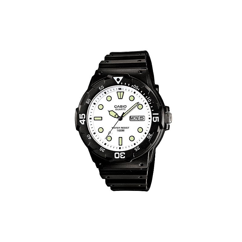 

Casio YOUTH Series-MRW Disc Three-pin Sports Diving Watch Shi Ying Movement Resin Strap Japanese and Korean Watch Men s Watch White MRW-200H-7E белый