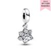 Sparkling Pet Paw Print Dangle Charm