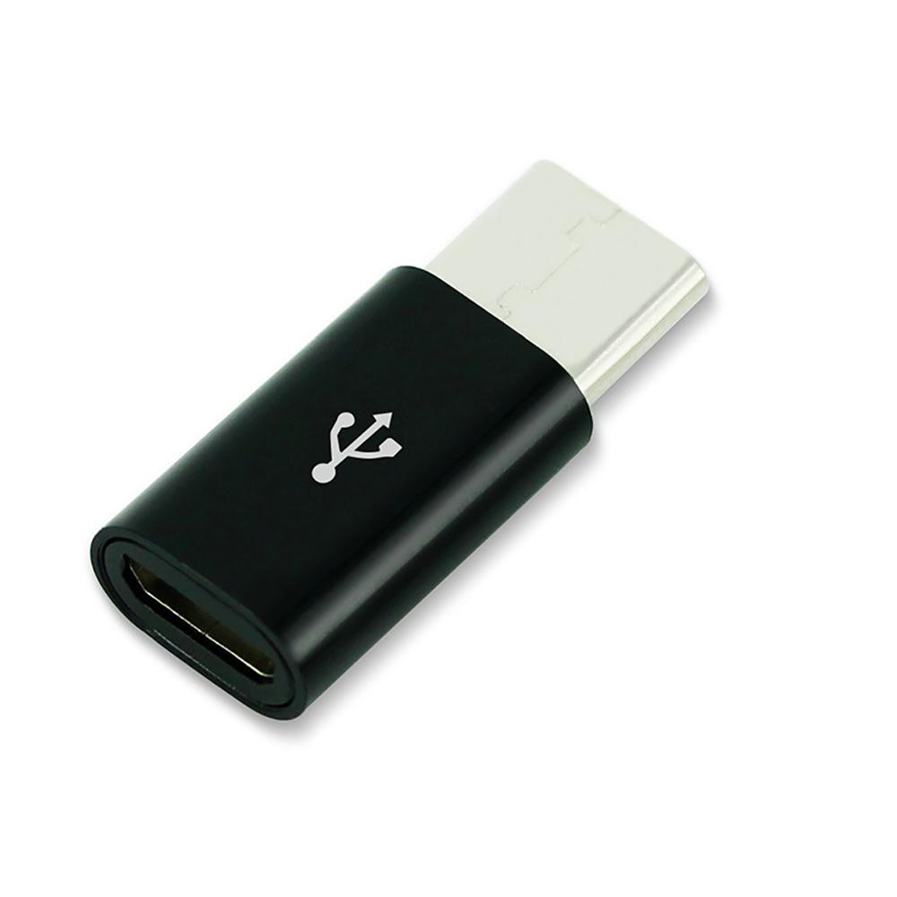 1PCS/5PCS Micro USB Female To Type C Male Adapter Mobile Phone Android Converter Micro-B To USB-C Data Cable Connector