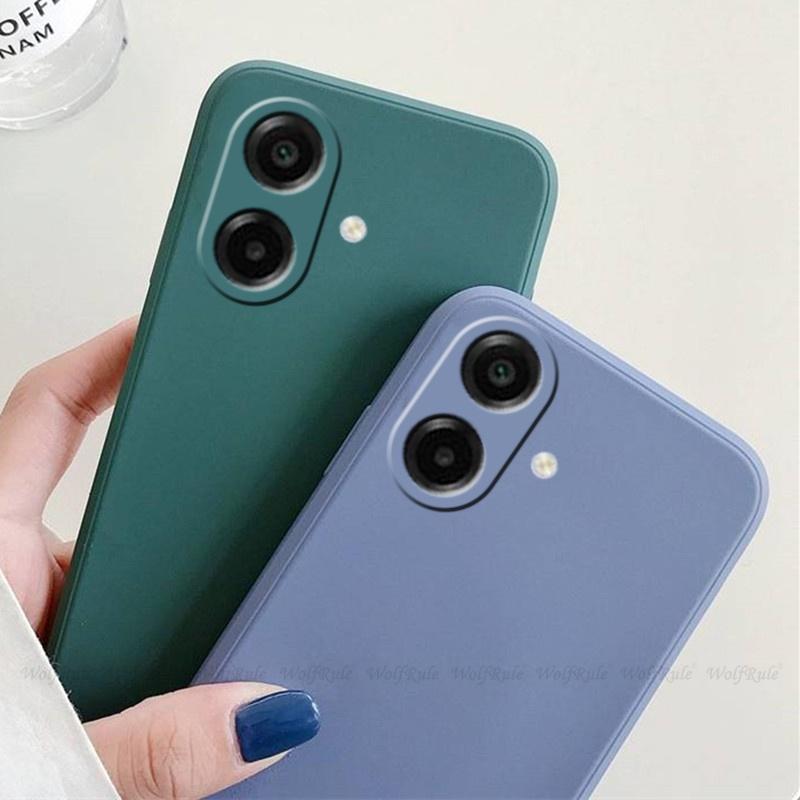 For Samsung A07 Case Cover Samsung Galaxy A07 Capas New Liquid Silicone TPU Bumper Shockproof Soft Fundas Samsung A07