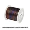 Rope Texture Braided String Gradient Color Woven String High Quality Macrame Cord  Jewelry Making