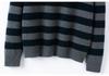 Women's Pure Cashmere Retro Stripe Round Neck Sweater